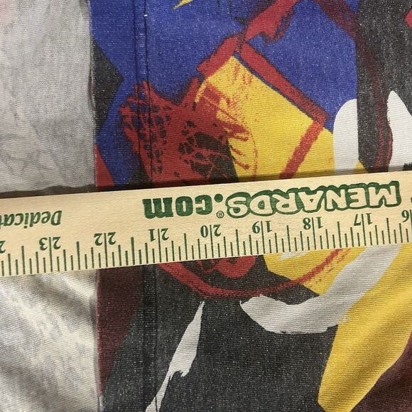 Vintage 90s Nike Jordan Abstract 8 All Over Tee – Double Stitch Size Large - Picture 11 of 11